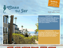 Tablet Screenshot of casadelsur.info